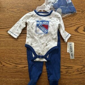 NHL Rangers New Baby Outfit
